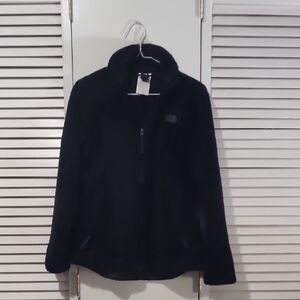 Northface Black Osito Zip Jacket - M